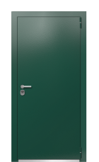 Дверь TermoPlus Ral 6005 Тёмно Зелёное 910 вид снаружи