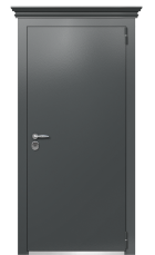 Дверь TermoPlus Ral 7043 Белая Эмаль 129 вид снаружи