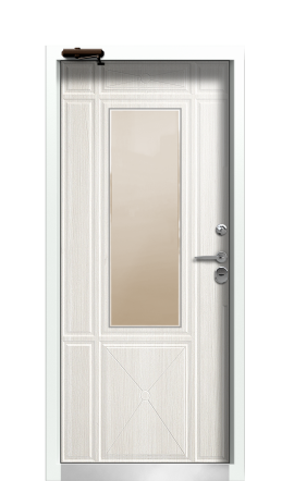 Дверь TermoWood Ral 9003 Белая Эмаль 592