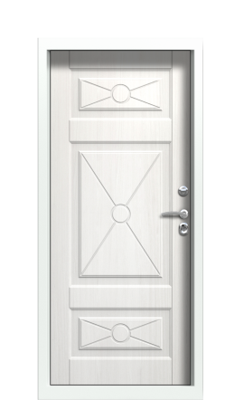 Дверь TermoPlus Ral 9003 Белое дерево 899