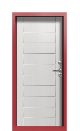 Дверь TermoPlus Ral 3031 Белое дерево 159
