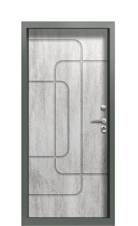Дверь TermoWood Ral 7009 Джут белый 1227