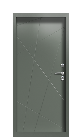 Дверь TermoWood Ral 9005 Ral 3031 696
