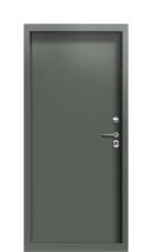 Дверь Termo Ral 7009 Kale 2495 вид внутри