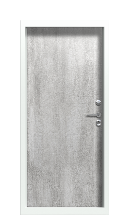 Дверь TermoPlus Ral 9003 Decoline Premiuim Джут белый 2556