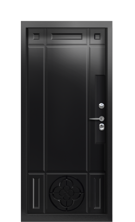 Дверь TermoPlus Ral 9005 Collori Ral 9005 2587