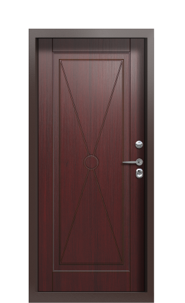 Дверь TermoWood Ral 8017 Темно-красный 1080