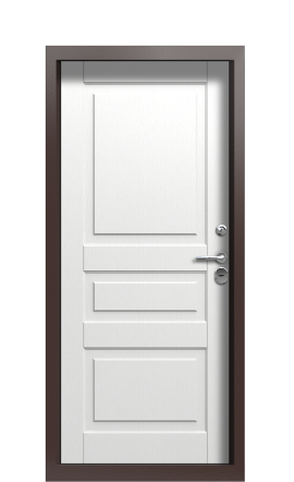 Дверь TermoWood Ral 8017 Milk 1485