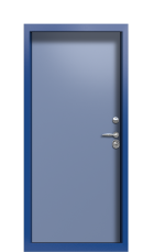Дверь Termo Ral 5005 Ral 5014 812 вид внутри