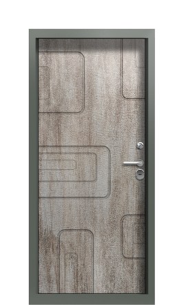 Дверь TermoWood Ral 7009 Джут 1060