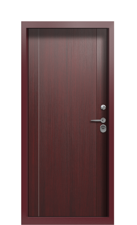 Дверь TermoPlus Ral 3005 Темно-красный 1164