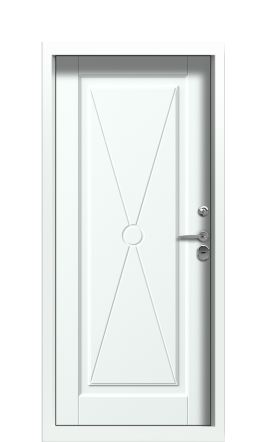 Дверь TermoWood Ral 9003 Collori Ral 9003 2688