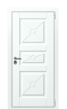 Дверь TermoWood Ral 9003 Collori Ral 9003 2510
