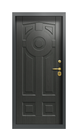 Дверь TermoWood Ral 7043 Графитовое дерево 1497