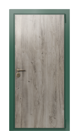 Дверь TermoWood Ral 6028 Арктическая береза 873