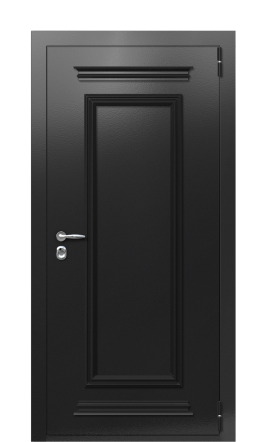 Дверь TermoPlus Ral 9005 Коньячный дуб 1017