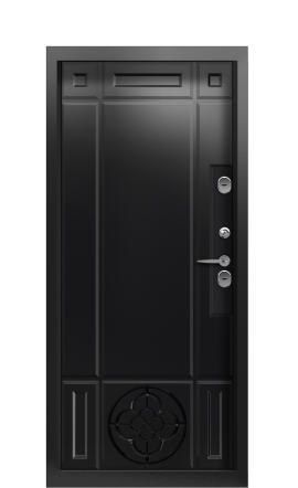 Дверь TermoWood Ral 9005 Collori Ral 9005 2695