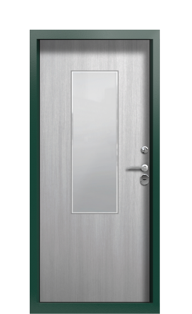 Дверь TermoWood Ral 6005 Тис мраморный 1296