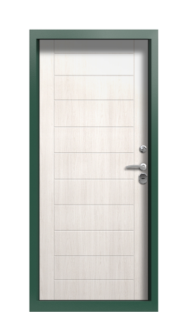 Дверь TermoPlus Ral 6028 Граб белый 1326