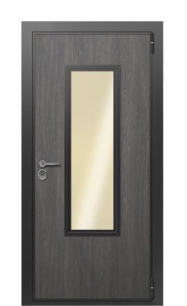 Дверь TermoWood Vesuvio Terma Premium Морадо Черный 2647