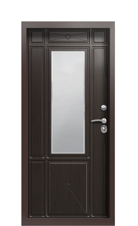 Дверь TermoPlus Ral 8017 Венге 1091
