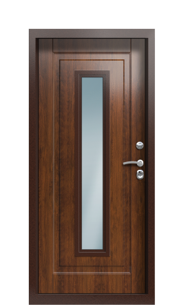 Дверь TermoPlus Ral 6005 Коньячный дуб 1435