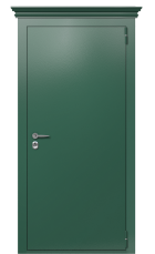 Дверь Termo Ral 6028 Kale 2547 вид снаружи