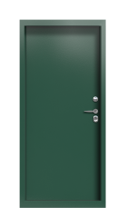 Дверь Termo Ral 6028 Kale 2547 вид внутри