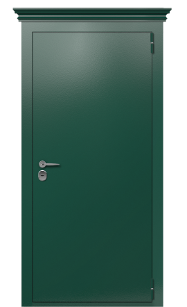 Дверь TermoPlus Ral 6005 Woodline Темно-зеленое 2614