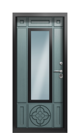 Дверь TermoWood Ral 5005 Тёмно Синяя 222