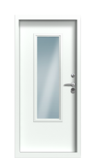 Дверь Termo Ral 6028 Securemme 1215 вид внутри