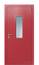 Дверь TermoPlus Ral 3031 Милк 1219 вид снаружи