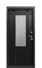Дверь Termo Vesuvio Collori Ral 9005 2631 вид внутри