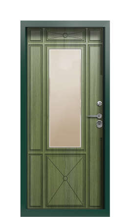 Дверь TermoWood Ral 6005 Тёмно Зелёное 264