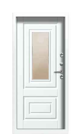 Дверь TermoPlus Ral 9003 Collori Ral 9003 2604