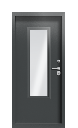 Дверь TermoLight Ral 9005 Гардиан 1212