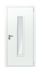 Дверь Termo Ral 9003 Kale 1217 вид снаружи