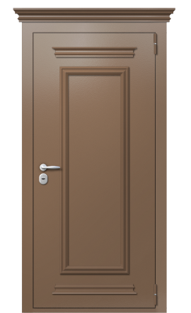 Дверь TermoPlus Ral 8025 Слоновая Кость 342