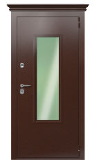 Дверь Termo Bronze Kale 2543 вид снаружи