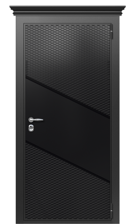 Дверь TermoWood Vesuvio Ral 9005 1493