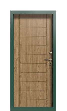 Дверь TermoPlus Ral 6028 Грецкий орех 849