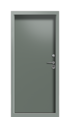Дверь Termo Milano Ral 7009 2627 вид внутри