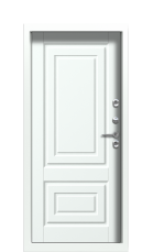 Дверь Termo Ral 9003 Collori Ral 9003 2686 вид внутри