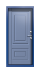 Дверь Termo Ral 5005 Ral 5014 759 вид внутри