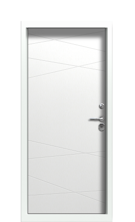 Дверь TermoWood Ral 9003 Милк 1328