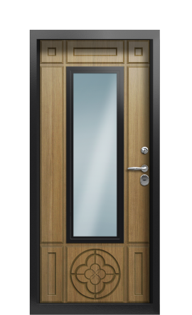 Дверь TermoWood Ral 8017 Тик 266