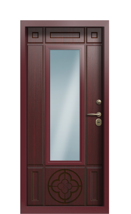Дверь TermoWood Ral 8017 Дуб светлый 173