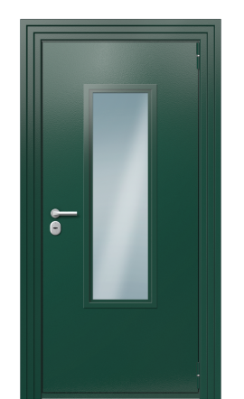 Дверь TermoPlus Ral 6005 Венге 966