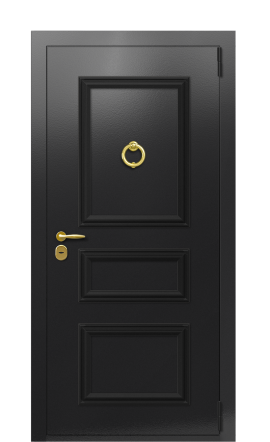 Дверь TermoPlus Ral 9005 Венге 447