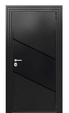 Дверь TermoWood Ral 9005 Securemme 289